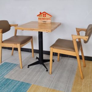 Kai 2 Ghế + Bàn Chân Sắt Ky-gh 102 Vuông (2)