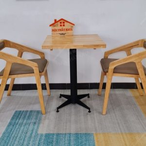 Kantana 2 Ghế + Bàn Chân Sắt Ky-gh 102 Vuông (1)