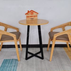Kantana 2 Ghế + Bàn Chân Sắt Ky-gh 103 Tròn (1)