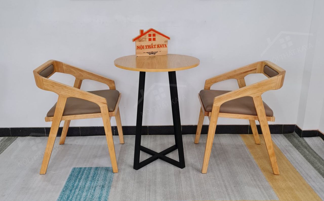 Kantana 2 Ghế + Bàn Chân Sắt Ky-gh 103 Tròn (1)