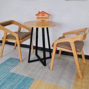 Kantana 2 Ghế + Bàn Chân Sắt Ky-gh 103 Tròn (2)