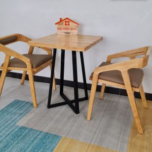 Kantana 2 Ghế + Bàn Chân Sắt Ky-gh 103 Vuông (2)