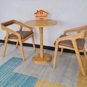 Katana 2 Ghế + Bàn Chân Trụ (2)