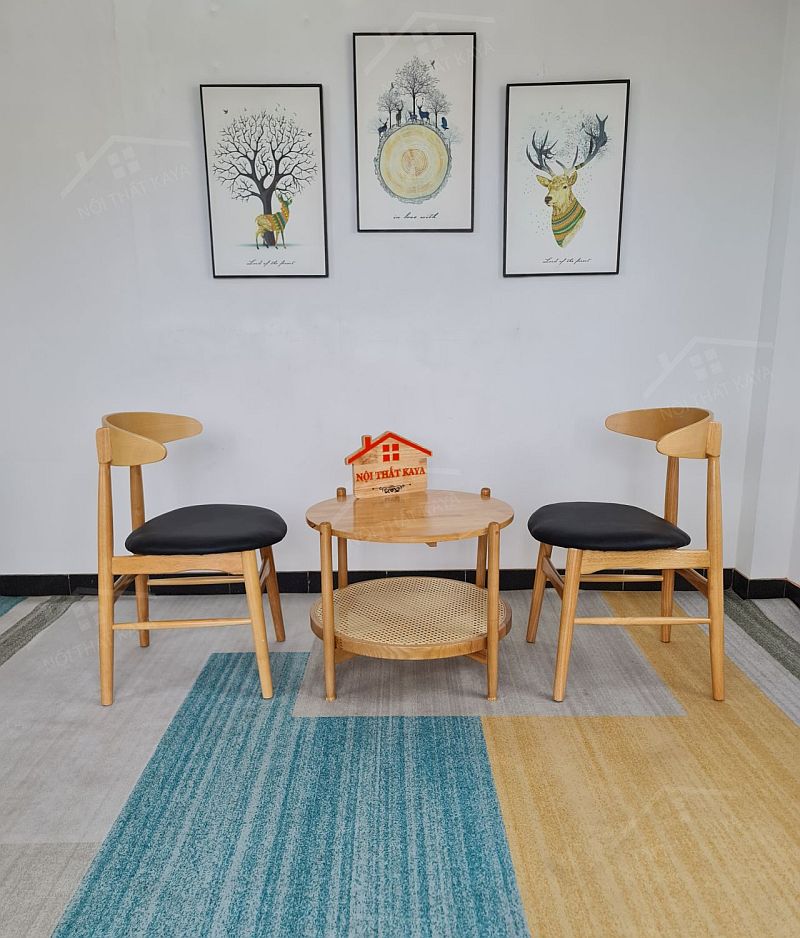 Luna 2 Ghế + Bàn Ky-gh109