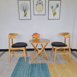 Luna 2 Ghế + Bàn Chân Sao