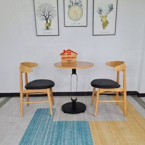 Luna 2 Ghế + Bàn Chân Sắt Ky-gh 101