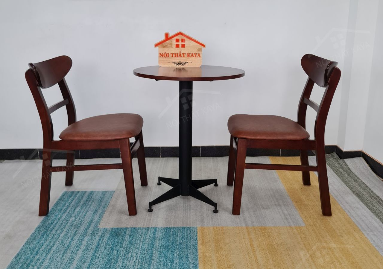 Mango 2 Ghế + Bàn Chân Sắt Ky-gh 102 (1)
