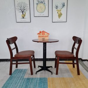 Mango 2 Ghế + Bàn Chân Sắt Ky-gh 102