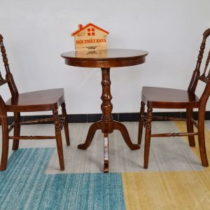Napoleon 2 Ghế + Bàn Louis (1)