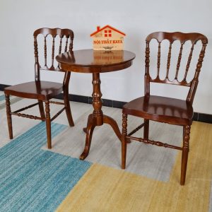 Napoleon 2 Ghế + Bàn Louis (5)