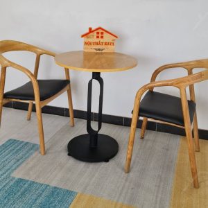 Neva 2 Ghế + Bàn Chân Sắt Ky-gh 101 Tròn (2)