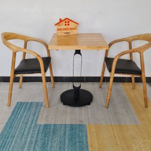 Neva 2 Ghế + Bàn Chân Sắt Ky-gh 101 Vuông (1)