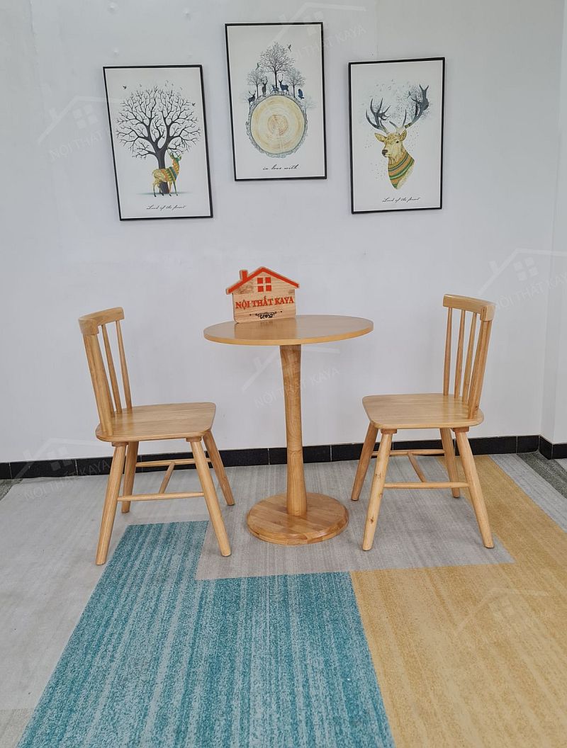 Song TiỆn 2 Ghế + Bàn Chân TrỤ