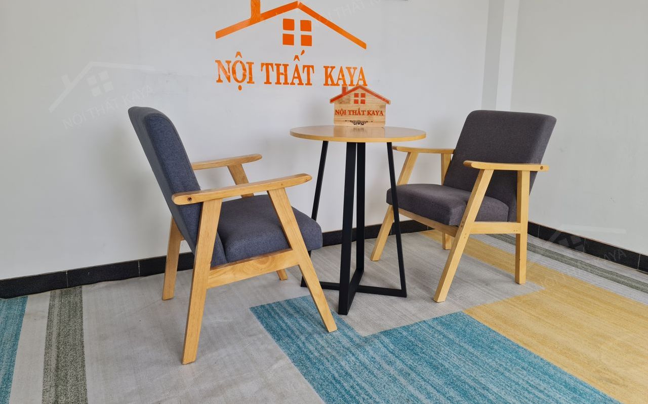 Sofa 2 Ghế + Bàn Chân Sắt Ky-gh 103 (3)