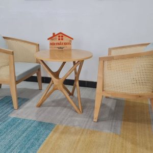 Sofa Vòm 2 Ghế + Bàn Chân Sao (2)