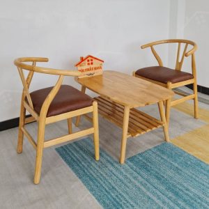 Wishbon 2 Ghế + Bàn Ky-gh 110 (3)