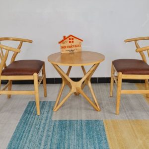 Wishbon 2 Ghế + Bàn Chân Sao (1)