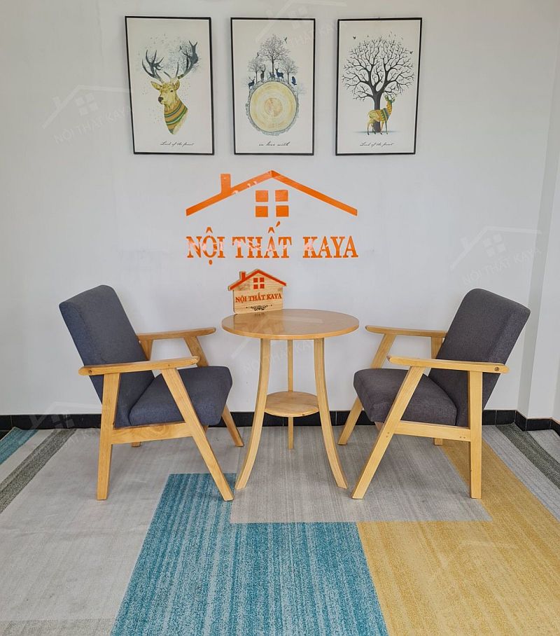 Sofa 2 Ghế + Bàn 2 Tầng - Thumbnail