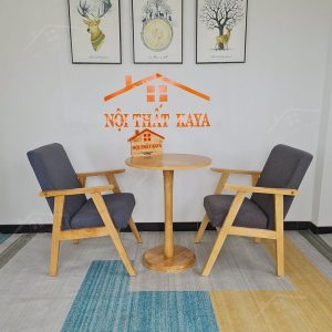 Sofa 2 Ghế + Bàn Chân Trụ - Thumbnail