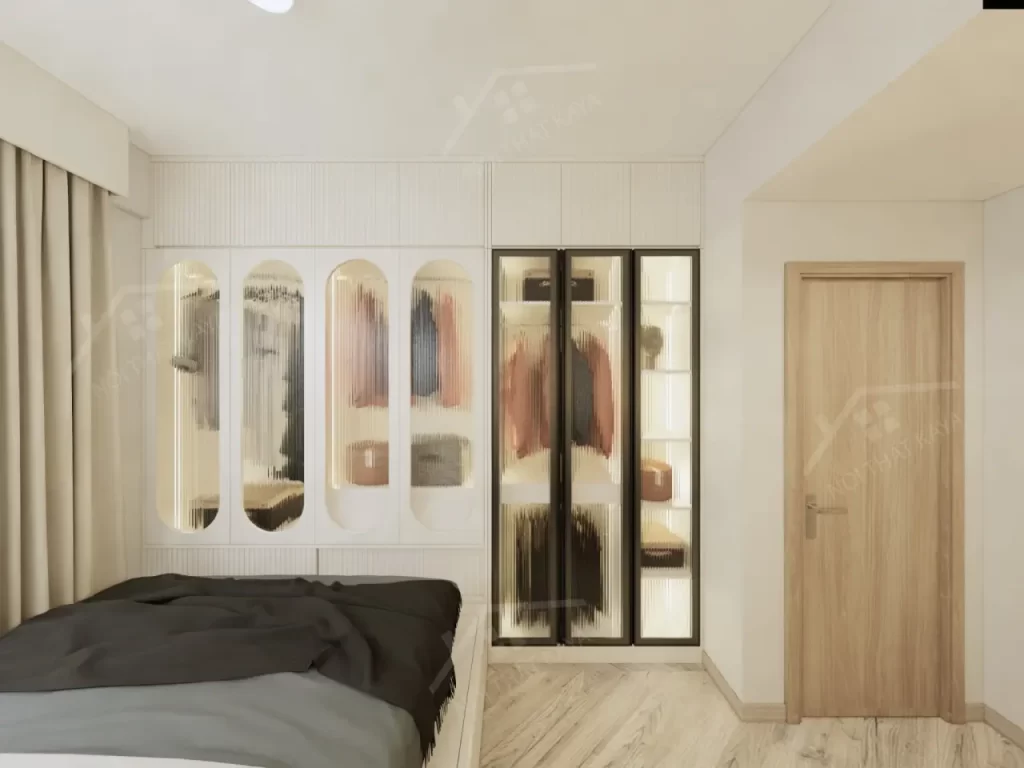 Thiết Kế Và Thi Công Nội Thất Căn Hộ 2 Phòng Ngủ - Masteri Centre Point (vinhome Q (3)