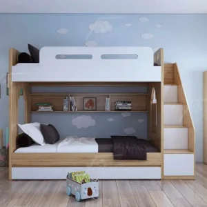 Giường Tầng Gỗ Công Nghiệp 002