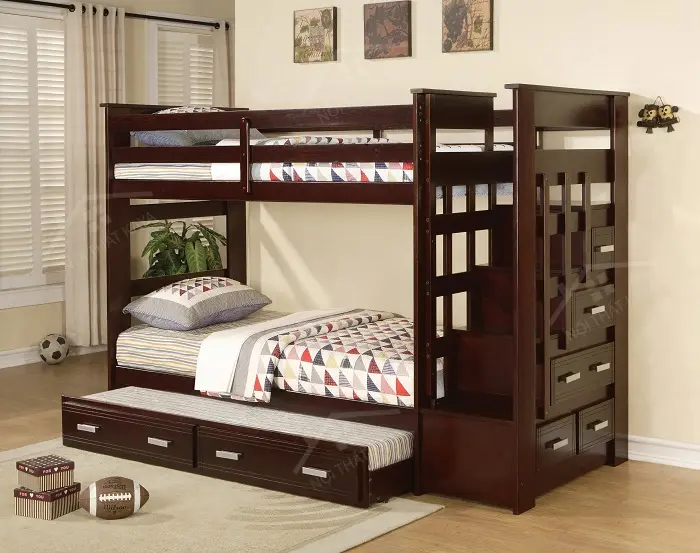 Giường Tầng Gỗ Công Nghiệp 022
