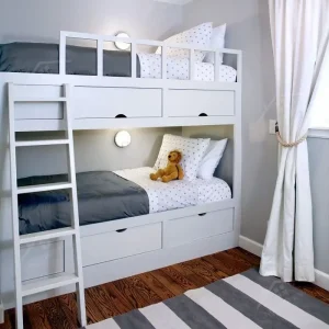 Giường Tầng Gỗ Công Nghiệp 025