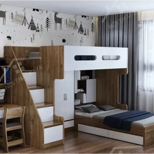Giường Tầng Gỗ Công Nghiệp 033 (3)