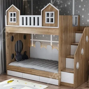 Giường Tầng Gỗ Công Nghiệp 035 (4)