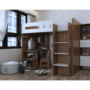 Giường Tầng Gỗ Công Nghiệp 037 (2)