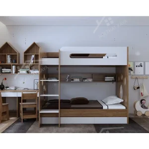 Giường Tầng Gỗ Công Nghiệp 043 (2)
