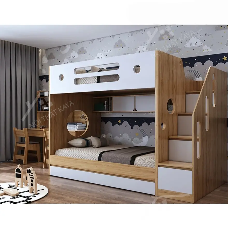 Giường Tầng Gỗ Công Nghiệp 045 (4)