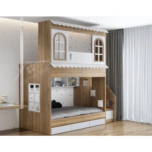 Giường Tầng Gỗ Công Nghiệp 046 (1)