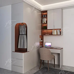 Tủ Quần áo Kết Hợp Bàn Học (5)