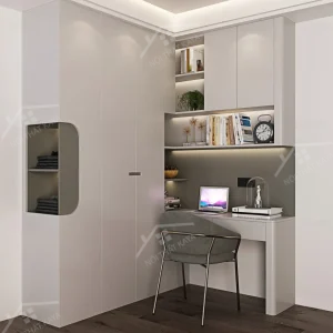 Tủ Quần áo Kết Hợp Bàn Học (6)