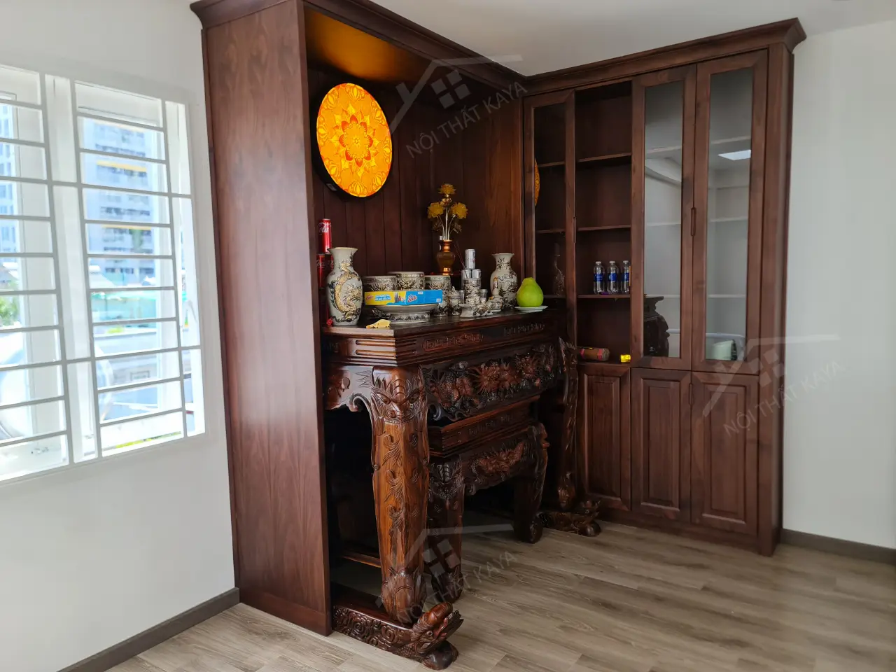 Nhà Anh Hoàng - Gò Vấp - TẦng 4 VÀ CẢnh Thi CÔng (phÒng ThỜ + SÂn ThƯỢng) (12)