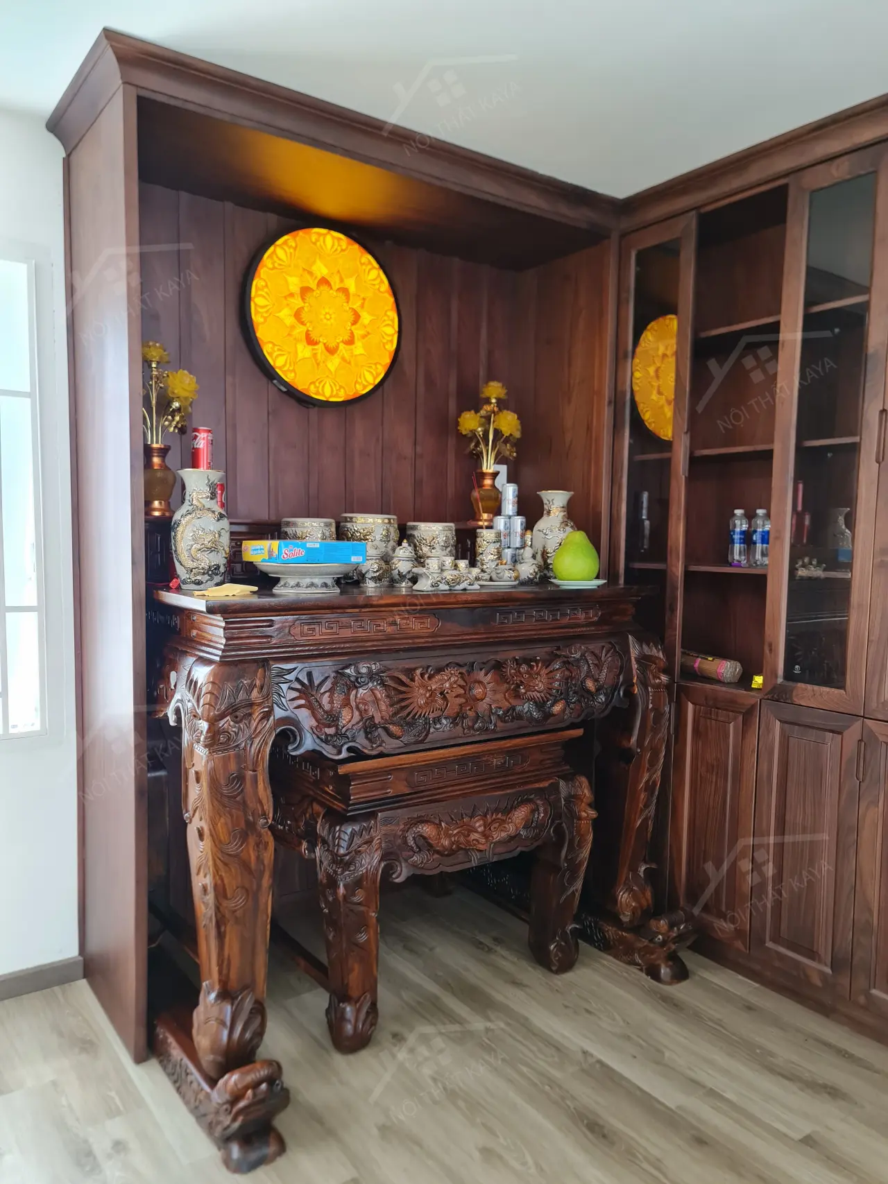 Nhà Anh Hoàng - Gò Vấp - TẦng 4 VÀ CẢnh Thi CÔng (phÒng ThỜ + SÂn ThƯỢng) (13)