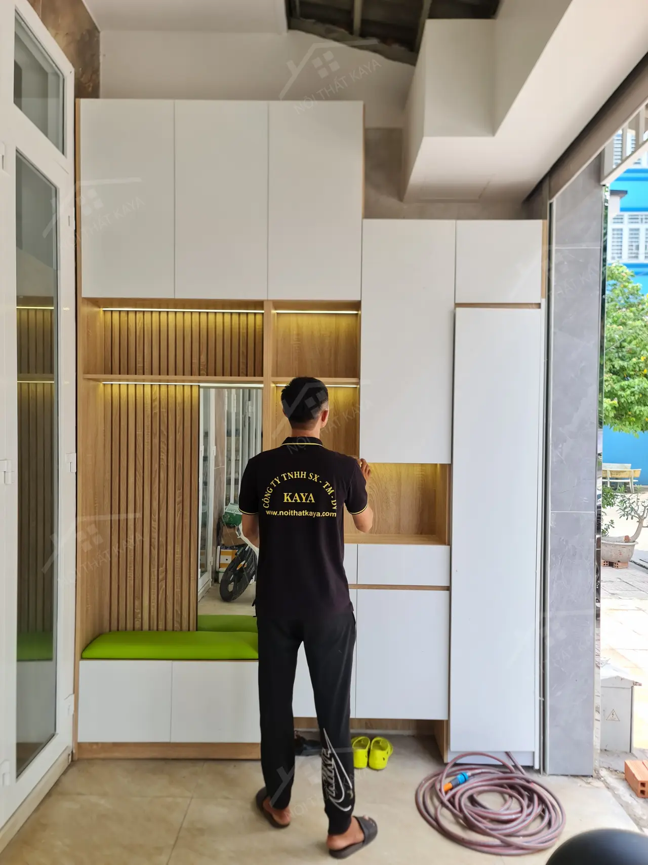 Nhà Anh Hoàng - Gò Vấp - Bếp Và Phòng Khách (11)