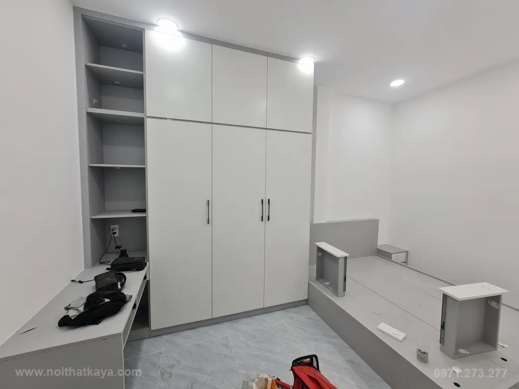 Công Trình Nhà Phố Anh Hiếu - Quận 7 - Thicong (3)