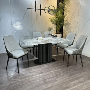 Bộ Bàn Ghế Nhập Khẩu Alice - 6 Ghế - K37 (3)