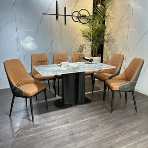 Bộ Bàn Ghế Nhập Khẩu Alice - 6 Ghế - K37 (4)