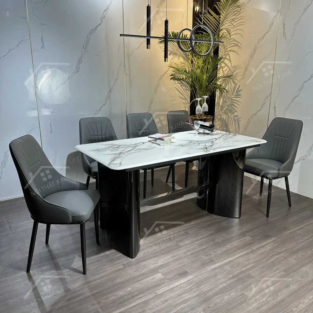 Bộ Bàn Ghế Nhập Khẩu Alice - 6 Ghế - K40 (3)