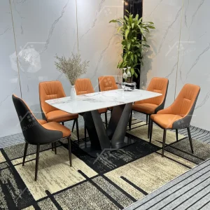 Bộ Bàn Ghế Nhập Khẩu Alice - 6 Ghế - K43 (3)