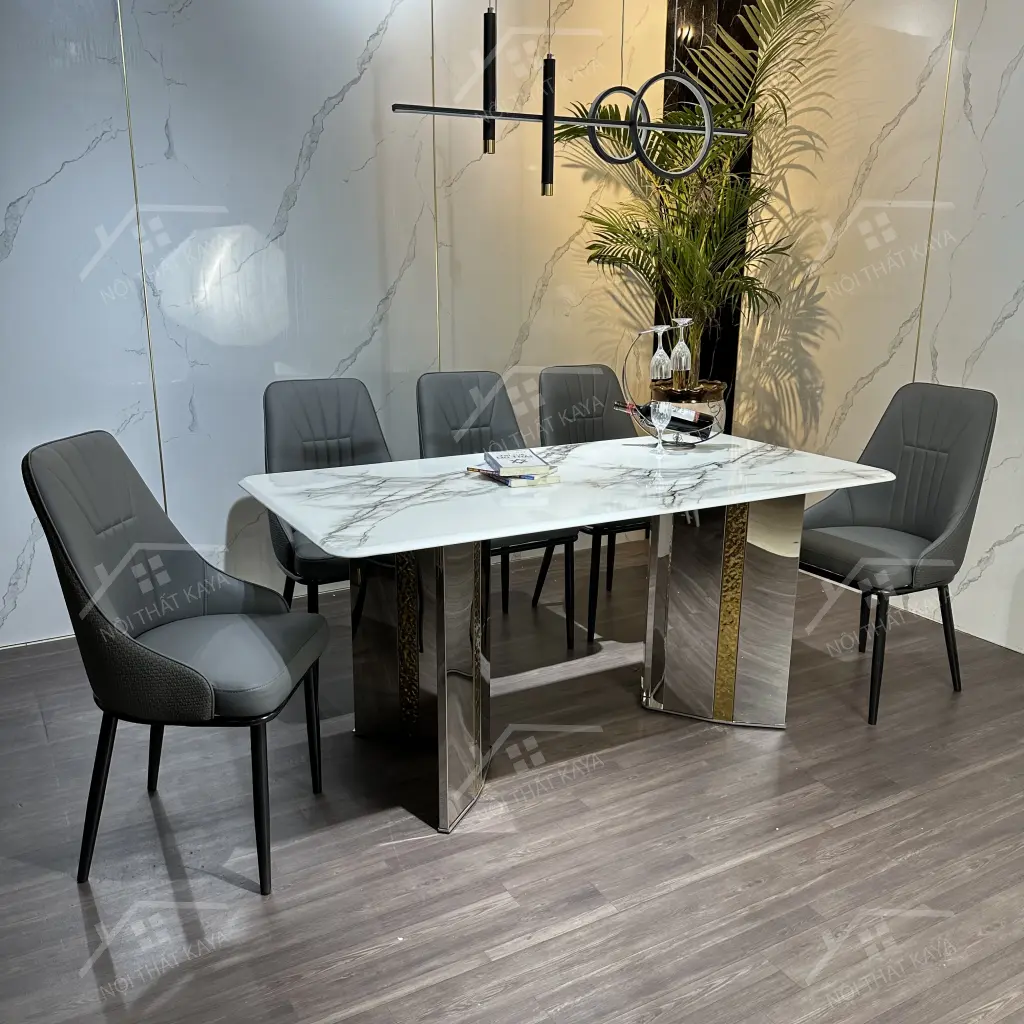 Bộ Bàn Ghế Nhập Khẩu Alice - 6 Ghế - K71 (3)