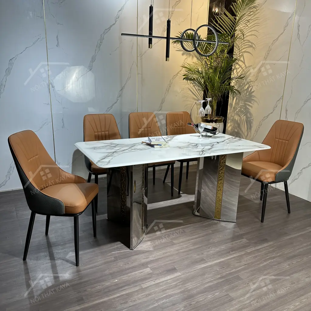 Bộ Bàn Ghế Nhập Khẩu Alice - 6 Ghế - K71 (4)
