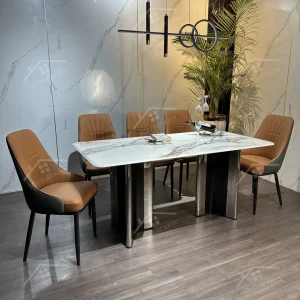 Bộ Bàn Ghế Nhập Khẩu Alice - 6 Ghế - K73 (2)