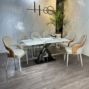 Bộ Bàn Ghế Nhập Khẩu Alix - 6 Ghế - K21 (1)