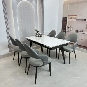 Bộ Bàn Ghế Nhập Khẩu Alix - 6 Ghế - K57 - Kéo Dài (1)