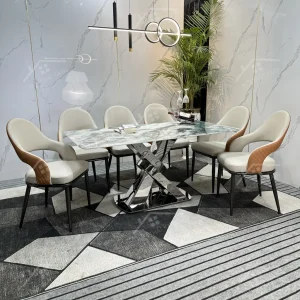 Bộ Bàn Ghế Nhập Khẩu Alix - 6 Ghế - K60