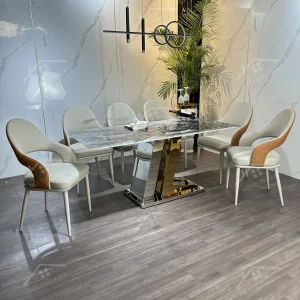 Bộ Bàn Ghế Nhập Khẩu Alix - 6 Ghế - K62 (1)